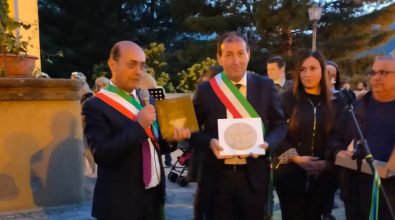 Mileto, delegazione cittadina ricevuta a Patti nel segno di Adelaide del Vasto – Foto