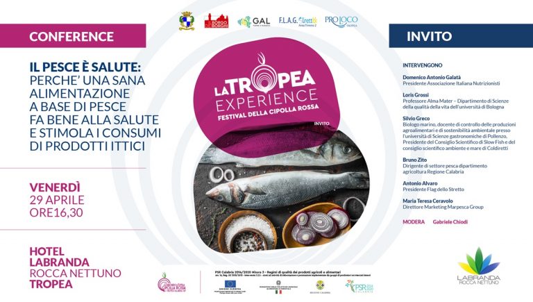 Educazione alimentare al Tropea Experience, meno tre al Festival della Cipolla Rossa