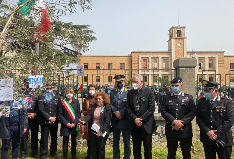 Vibo, alla scuola Don Bosco ripiantato l’albero della legalità – Foto