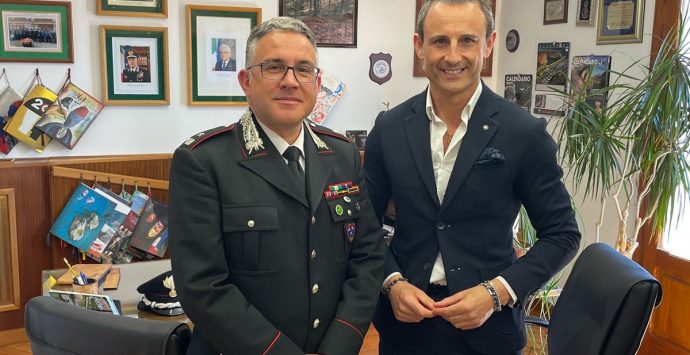 Mongiana, il commissario del Parco delle Serre visita il reparto Biodiversità dei carabinieri forestali