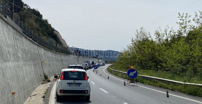 Lunghe code e disagi in autostrada tra Pizzo e Sant’Onofrio in direzione sud