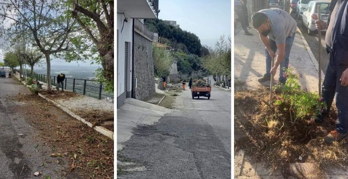 Nicotera si prepara all’estate, pulite strade e aree verdi grazie ai volontari comunali