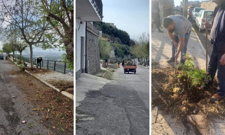 Nicotera si prepara all’estate, pulite strade e aree verdi grazie ai volontari comunali