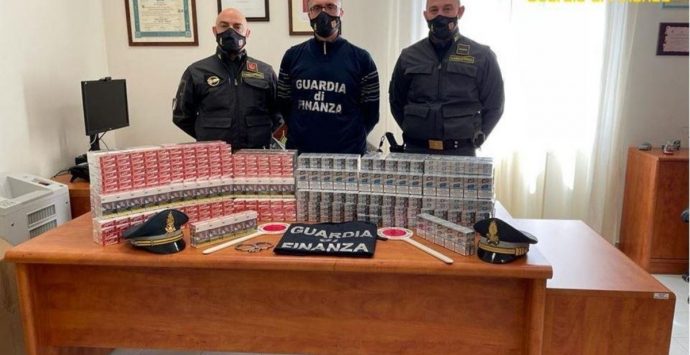 Contrabbando, sequestrate oltre 45mila stecche di sigarette nel Reggino