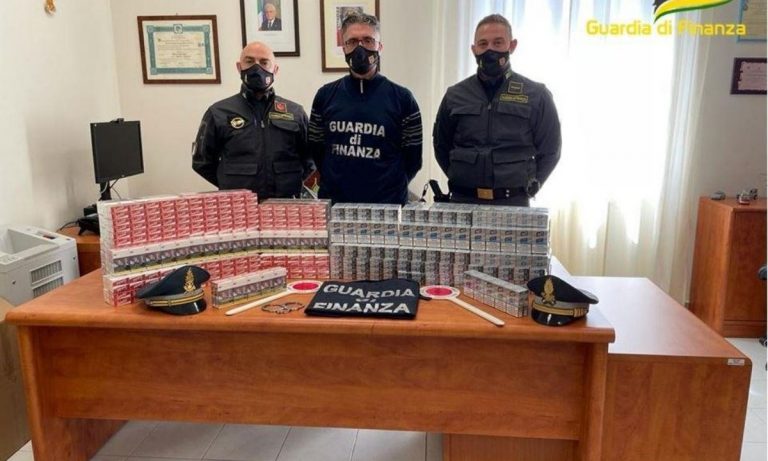 Contrabbando, sequestrate oltre 45mila stecche di sigarette nel Reggino