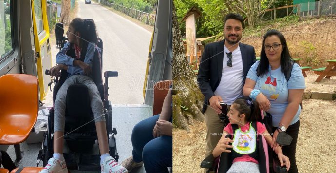 Bimba disabile va in gita ma il bus per disabili non c’è: ecco l’epilogo della vicenda di Zungri