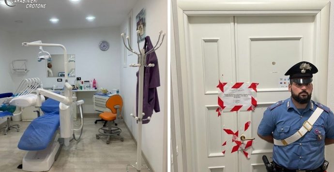 Denunciato nel Crotonese falso dentista: lavorava senza laurea in locali abusivi
