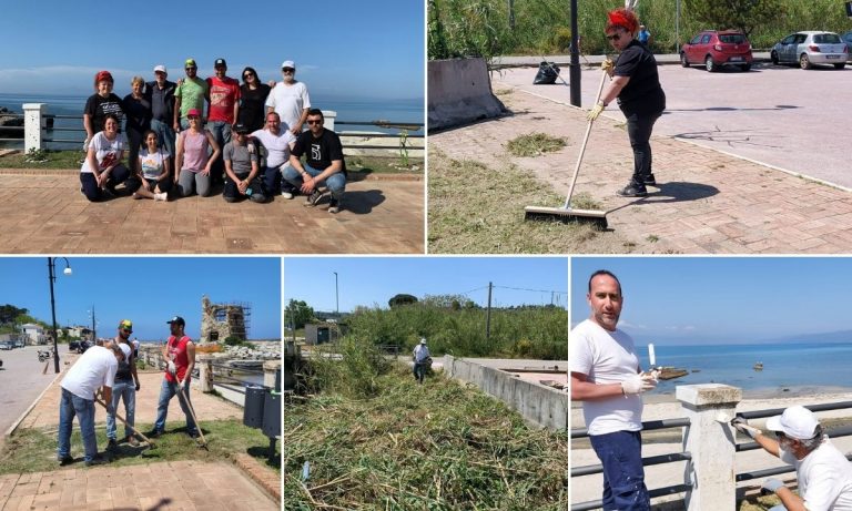 Briatico, per il restyling di piazzale Marina in campo amministratori e volontari