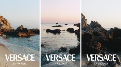 Versace punta su Capo Vaticano: la nuova campagna pubblicitaria girata a Grotticelle