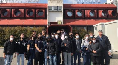 Gli studenti del Nautico di Pizzo in visita all’Aeroporto di Lamezia