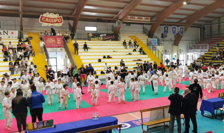 Judo, successo per la “Sakura cup”: a Vibo oltre 160 piccoli atleti da tutta la Calabria