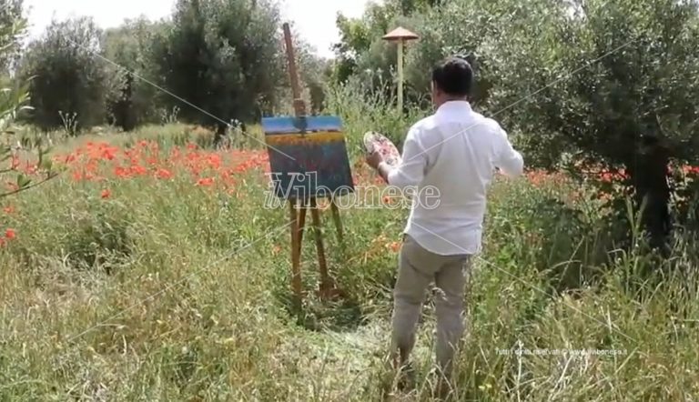 La bellezza dei panorami calabresi nell’arte del pittore vibonese Enzo Liguori -Video