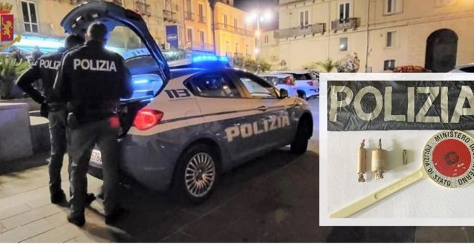 Controlli della polizia a Vibo e nelle Preserre, fra liti e detenzione di munizioni