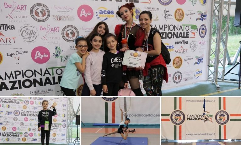 Danza aerea, trionfo della Asd New Let’s Dance di Vibo al Campionato nazionale -Foto