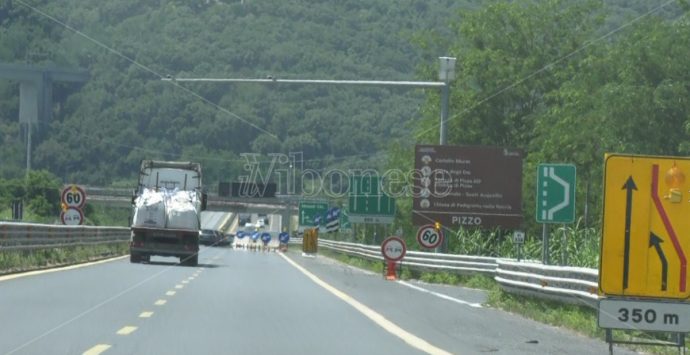 Autostrada del Mediterraneo: terminati i lavori sul viadotto di Pizzo, mercoledì riapre la corsia Sud – Video