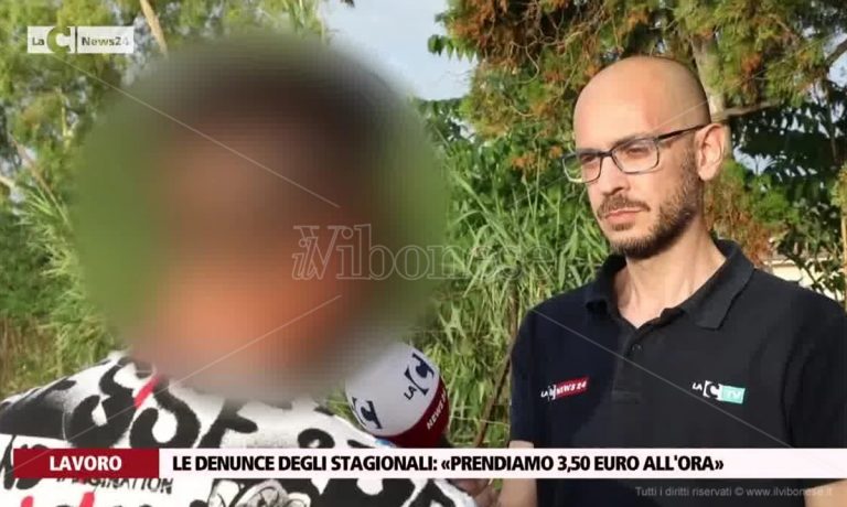 Le denunce choc degli stagionali: «Prendiamo 3,50 euro all’ora. Ci sentiamo umiliati» – Video