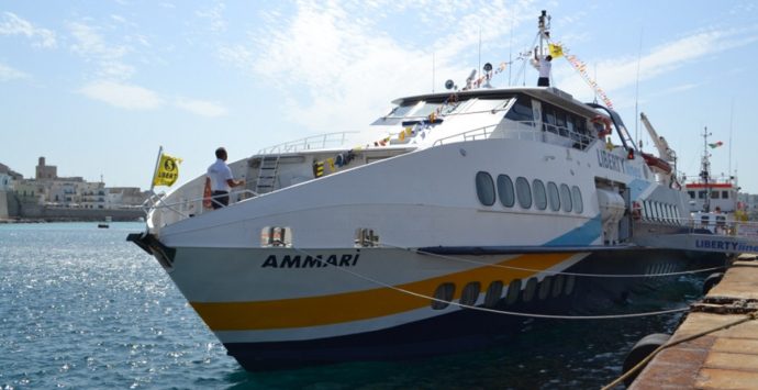 Vibo Marina, ripartono i collegamenti in aliscafo con le isole Eolie