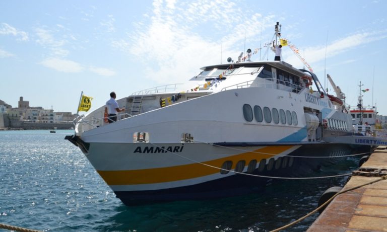 Vibo Marina, ripartono i collegamenti in aliscafo con le isole Eolie