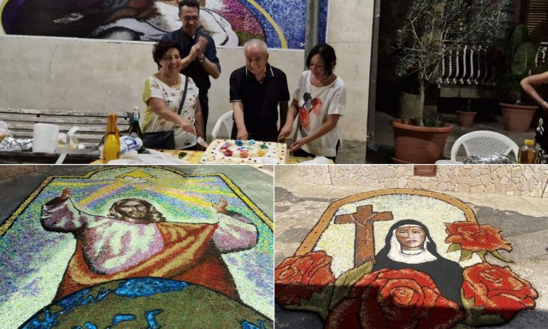 Infiorata Potenzoni, vince Glicine: è il rione più apprezzato dai visitatori