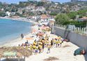 Ricadi, la spiaggia di Santa Maria ripulita da Legambiente e studenti reggini – Foto