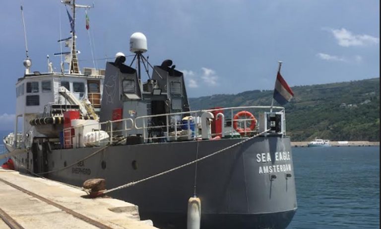 Attraccata al porto di Vibo Marina la flotta di Nettuno, a difesa dell’ecosistema marino