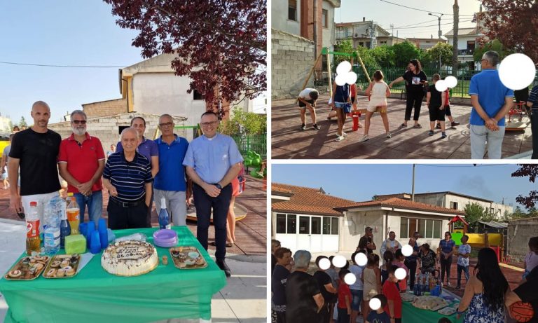 Briatico, festa nella frazione Paradisoni per l’apertura di un parco giochi