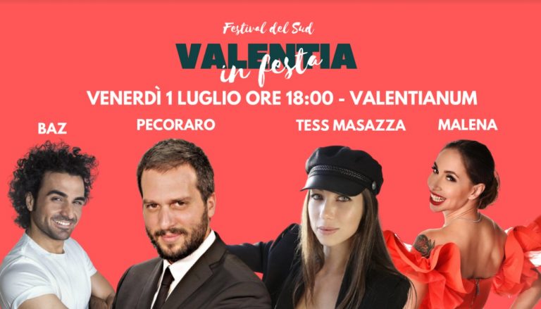 Al via Valentia in festival: la kermesse itinerante alla sua quinta edizione