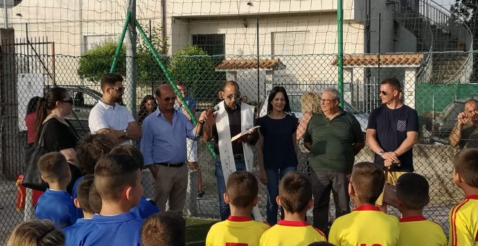 Mileto, a Comparni il  nuovo campo di calcetto riconsegnato alla cittadinanza