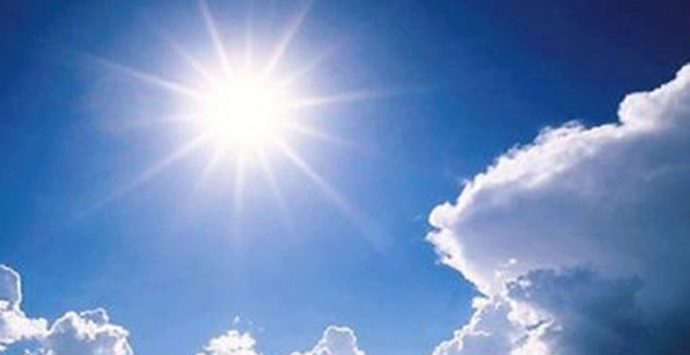 Weekend con sole in tutta la regione: temperature in lieve aumento