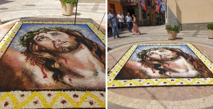 L’Infiorata e il borgo di Potenzoni in tv: al via le riprese della trasmissione Camper