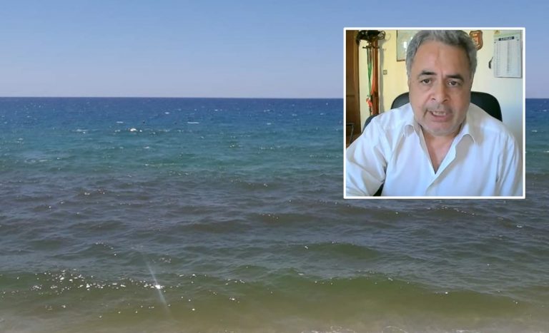 Mare sporco a Nicotera, il sindaco: «Ecco la causa, informata la Capitaneria»