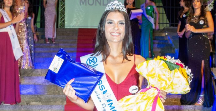 Miss mondo Calabria, la 21enne di Briatico Nicoletta Ventrice prima finalista regionale