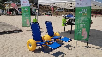 Sedie job per disabili nelle spiagge di Parghelia