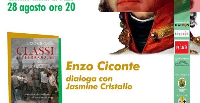 Pizzo: al Castello Murat la presentazione del libro “Classi pericolose” di Enzo Ciconte