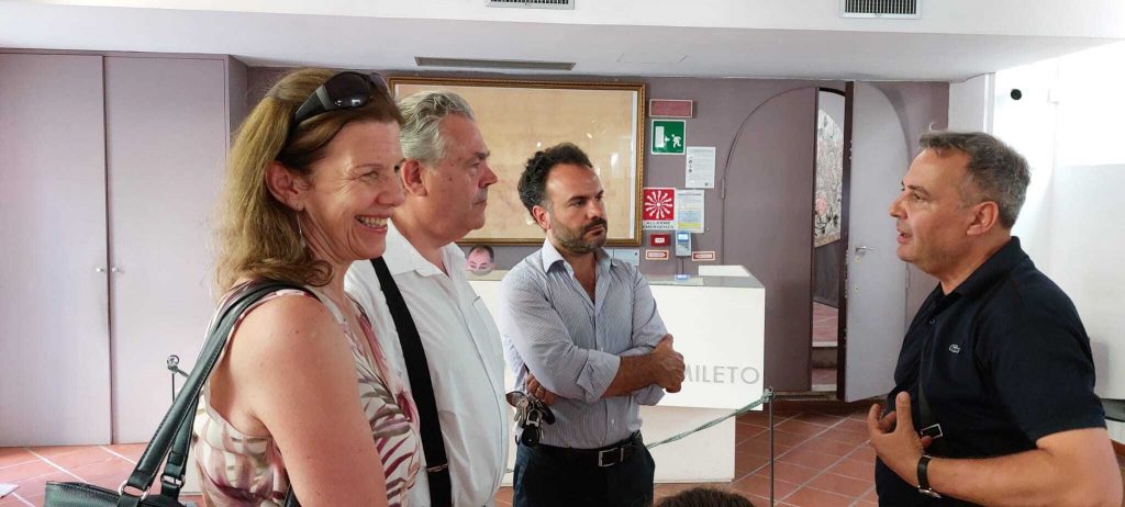 Il direttore dell’Imep è ritornato nella cittadina normanna dopo 8 anni, in virtù della stretta amicizia che lo lega al maestro Giordano, fondatore del Cmi   