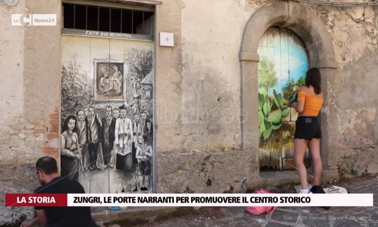 I vecchi portoni raccontano, a Zungri l’iniziativa per promuovere il centro storico -Video