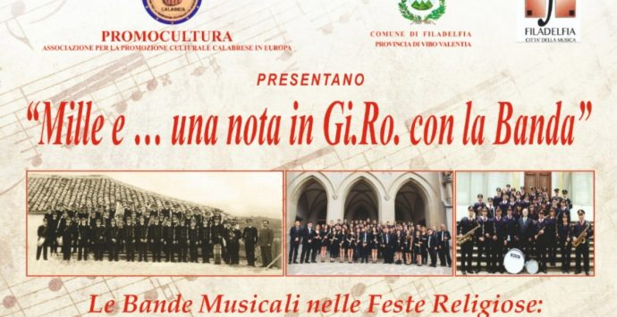 Mille e una nota, a Filadelfia una mostra per valorizzare la storia delle bande musicali