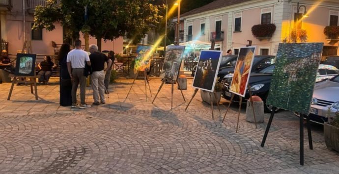 Arte, a Polia l’estemporanea di pittura incanta i visitatori