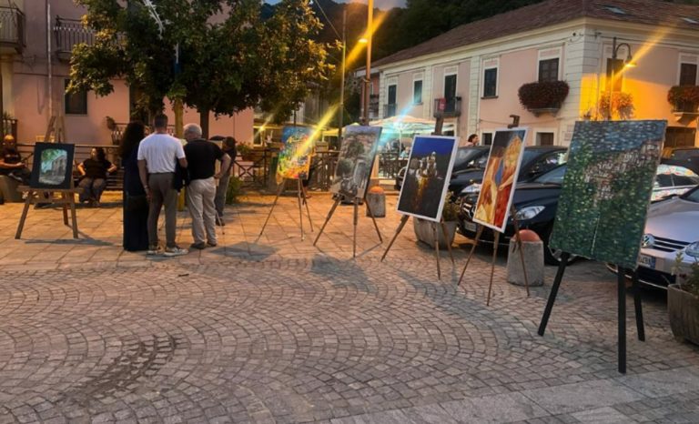 Arte, a Polia l’estemporanea di pittura incanta i visitatori