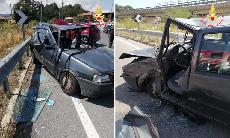 Incidente sulla Trasversale delle Serre: ferite due donne nell’impatto tra due auto