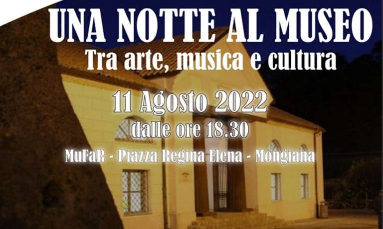 “Una notte al Museo” nelle Reali Ferriere borboniche di Mongiana