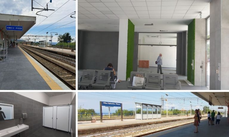 Completati i primi lavori di riqualificazione della stazione di Vibo-Pizzo