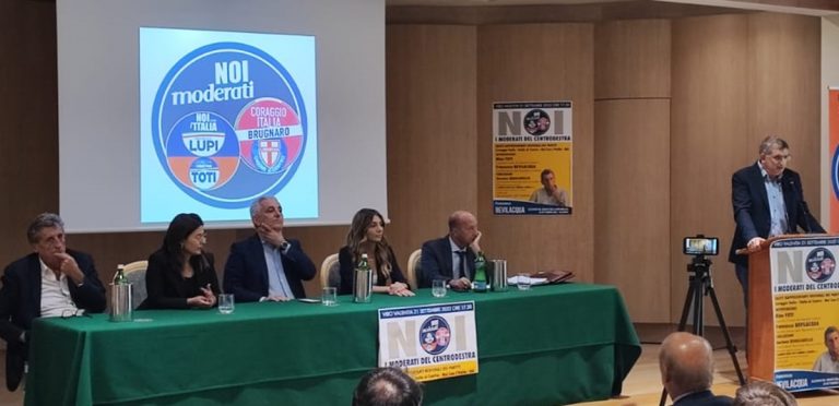 Elezioni politiche 2022: “Noi Moderati” riunisce a Vibo candidati, quadri e dirigenti