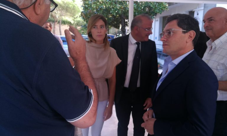 Maria Elena Boschi fa tappa a Vibo: «Mi ricorderò di questa città anche dopo le elezioni»