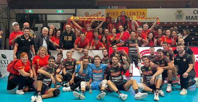 Volley, la Tonno Callipo inizia la stagione con una vittoria in casa dei lucani di Lagonegro