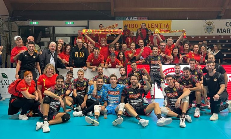 Volley, la Tonno Callipo inizia la stagione con una vittoria in casa dei lucani di Lagonegro