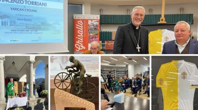 Ciclismo, Premio Torriano alla Vatican Cycling: la messa celebrata dal vescovo Nostro