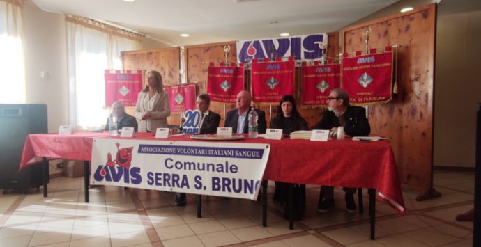 Serra San Bruno, l’Avis comunale compie i suoi primi 20 anni e premia i donatori