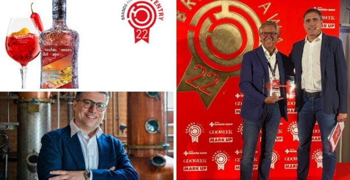 Il Vecchio amaro del capo red hot con peperoncini di Calabria vince il premio Brands award