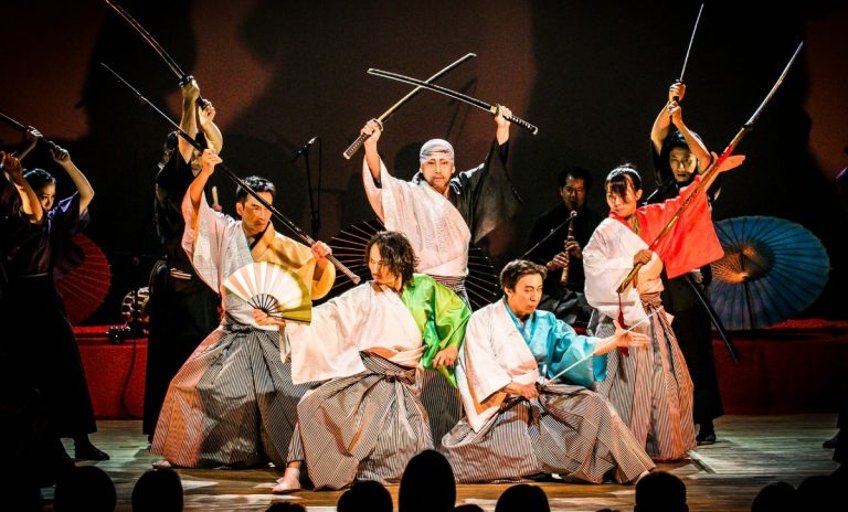 Teatro, la compagnia giapponese Samurai artist Kamui approda a Tropea